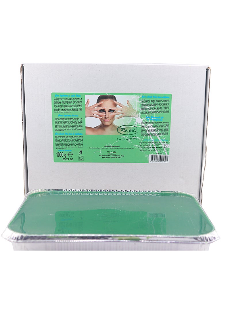 Ro.ial. Roial Hot Classic  Hair Removal Hard Wax Tray Yellow 1000g - Image 3