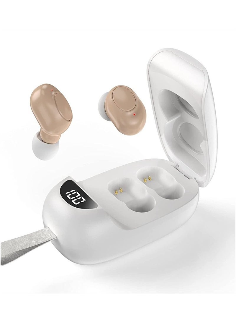 Hearing Amplifier Rechargeable Hearing Aids for Seniors Personal Sound Amplifier Adults Hearing Assist Devices with Charging Case - Image 1