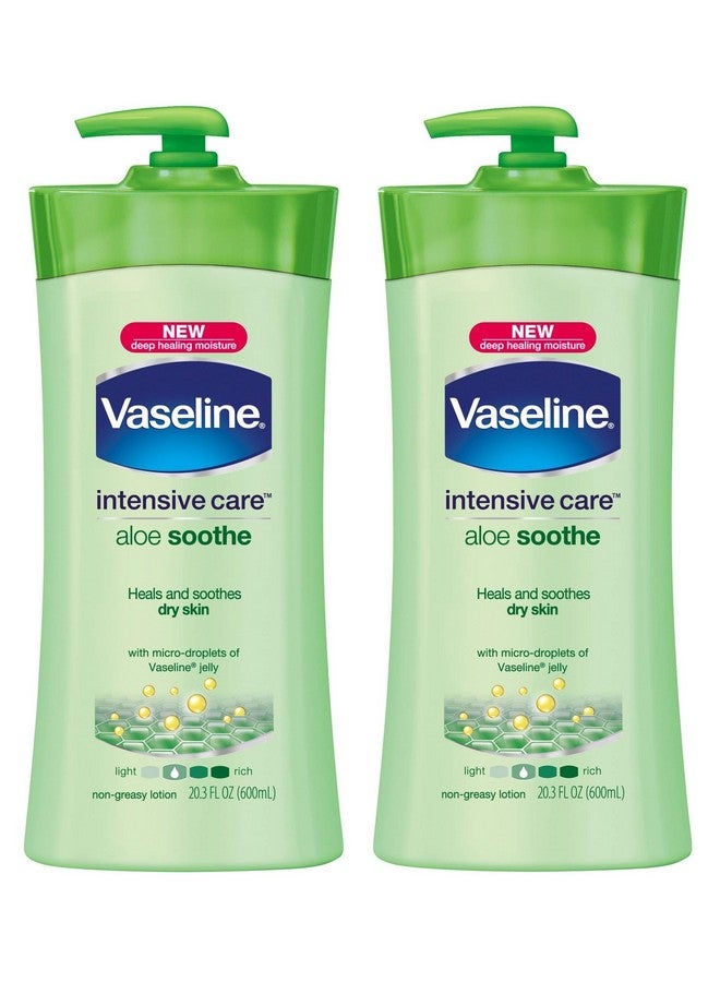 Vaseline Intensive Care 20.3Oz 4 Pack Aloe Soothe - Image 1