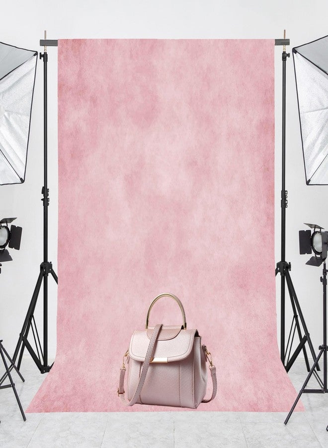 Haboke Abstract Pink 8x10ft Professional Photography Backdrop for Adult Portrait Photo Props Booth Background Photoshoot Studio with Thick Durable Ployester Fabric Roller Pocket on Top - Image 5
