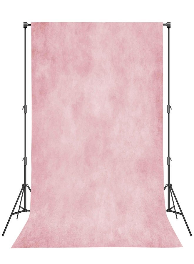 Haboke Abstract Pink 8x10ft Professional Photography Backdrop for Adult Portrait Photo Props Booth Background Photoshoot Studio with Thick Durable Ployester Fabric Roller Pocket on Top - Image 1
