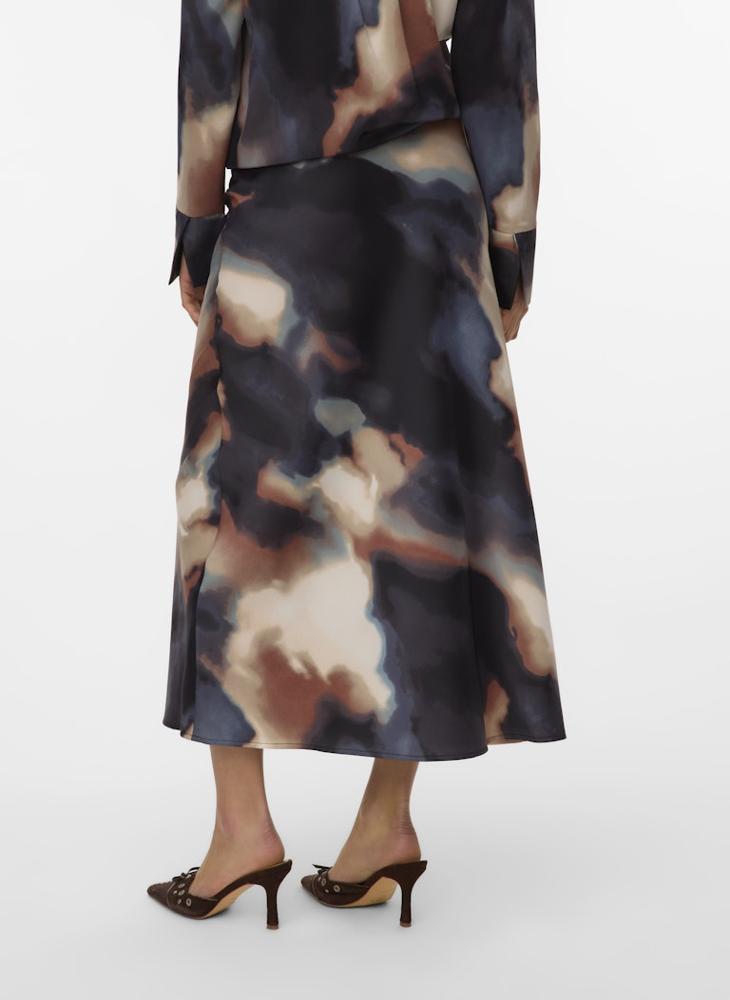 فيرو مودا تنورة عالية الخصر بطول الكاحل - Image 2