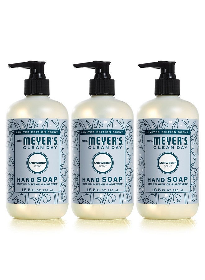 Mrs. Meyer's Clean Day Mrs. Meyer'S Liquid Hand Soap Snow Drop 12.5 Oz - Image 1