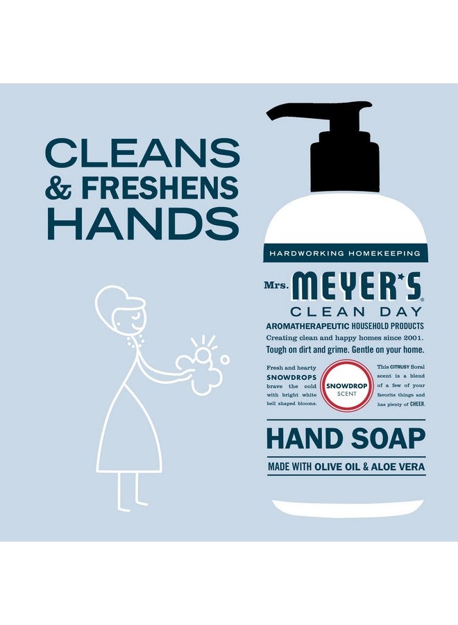Mrs. Meyer's Clean Day Mrs. Meyer'S Liquid Hand Soap Snow Drop 12.5 Oz - Image 4