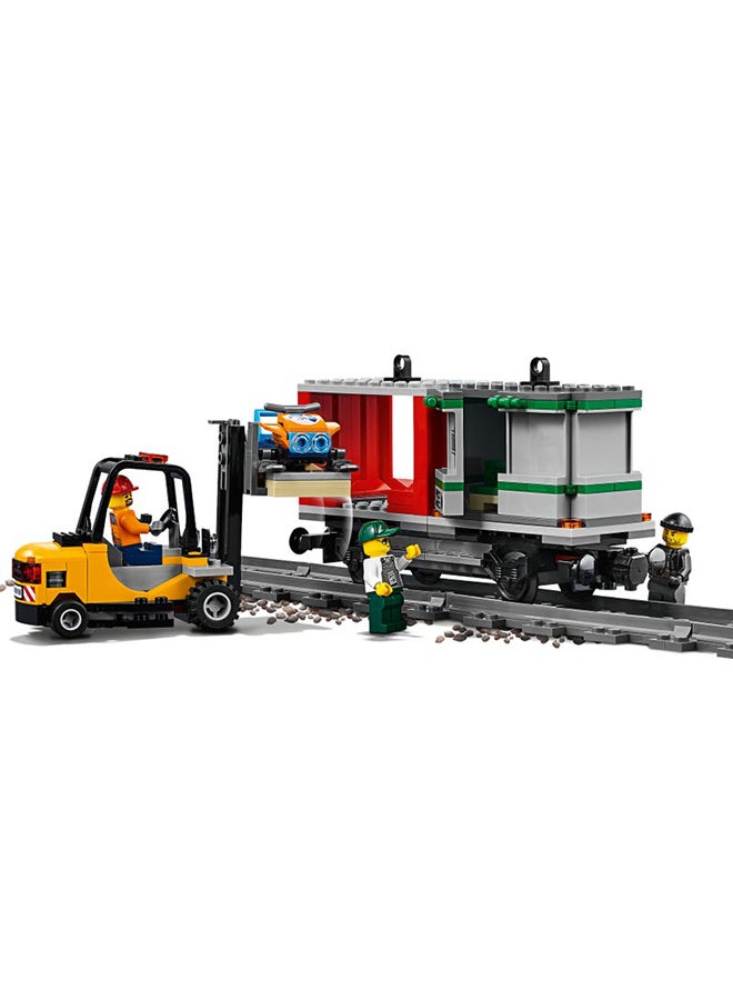 LEGO 1226-Piece City Trains Cargo Train Building Sets 60198 - Image 2
