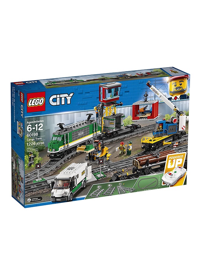 LEGO 1226-Piece City Trains Cargo Train Building Sets 60198 - Image 4