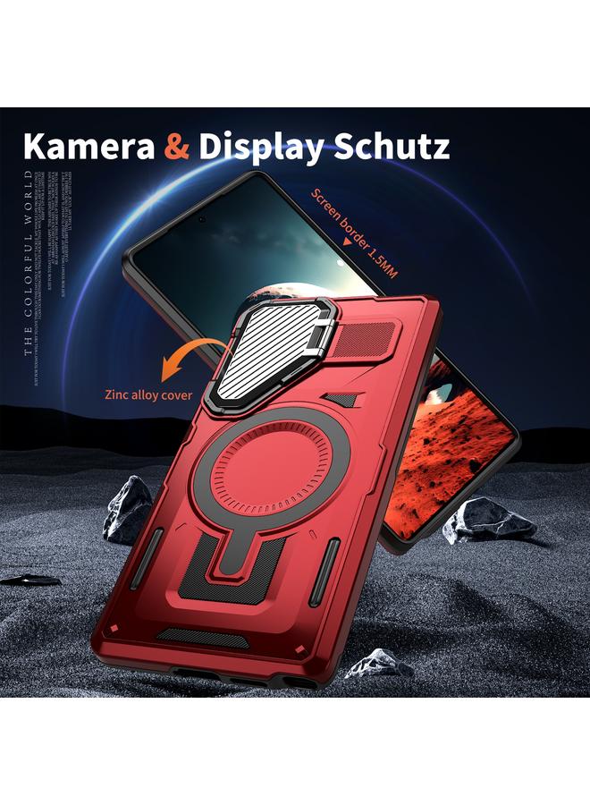 اس-توب جراب لهاتف Samsung Galaxy S25 5G Shield Frame Holder MagSafe - Image 2