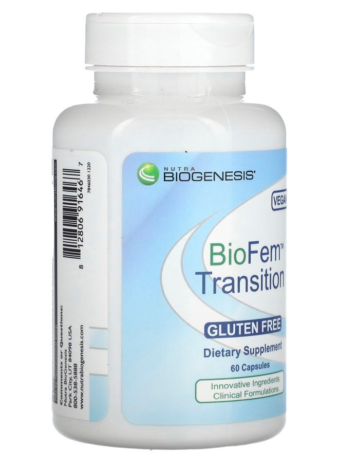 Nutra BioGenesis BioFem Transition 60 Capsules - Image 2