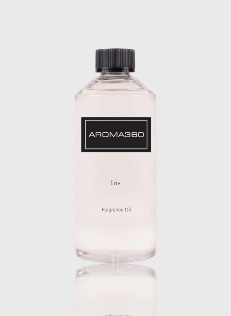 AROMA360 Iris Fragrance Oil Blend - Hotel Inspired for Luxury Essential Oil Diffusers - Aromatherapy Scent Diffuser Oil - Cassis, Black Currant, and Bulgarian Rose