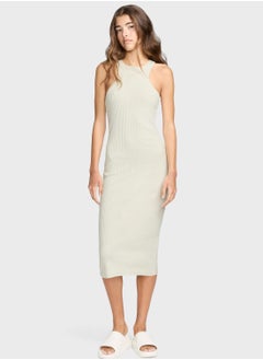 Nike Nsw Essential Ribbed Midi Dress  - Image 1