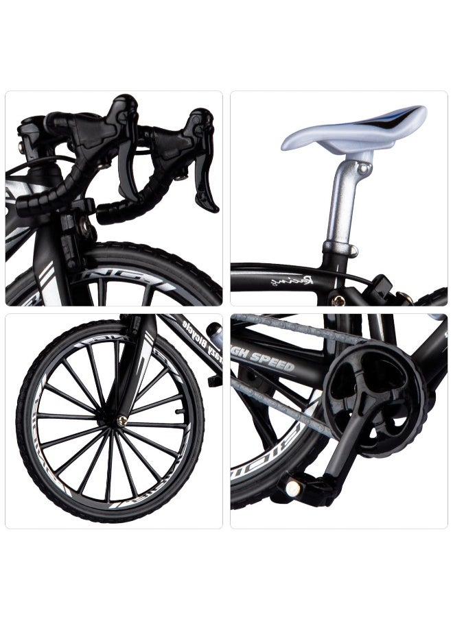 حديقة الألعاب نموذج دراجة طرق مصنوعة من الدي-كاست بمقياس 1:8 - دراجة مصغرة بألوان متنوعة لهواة الجمع، ومشاهد الديورا، وعشاق المركبات toy - Image 3