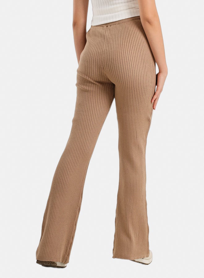 Carina Ribbed Flared Pants - Image 3