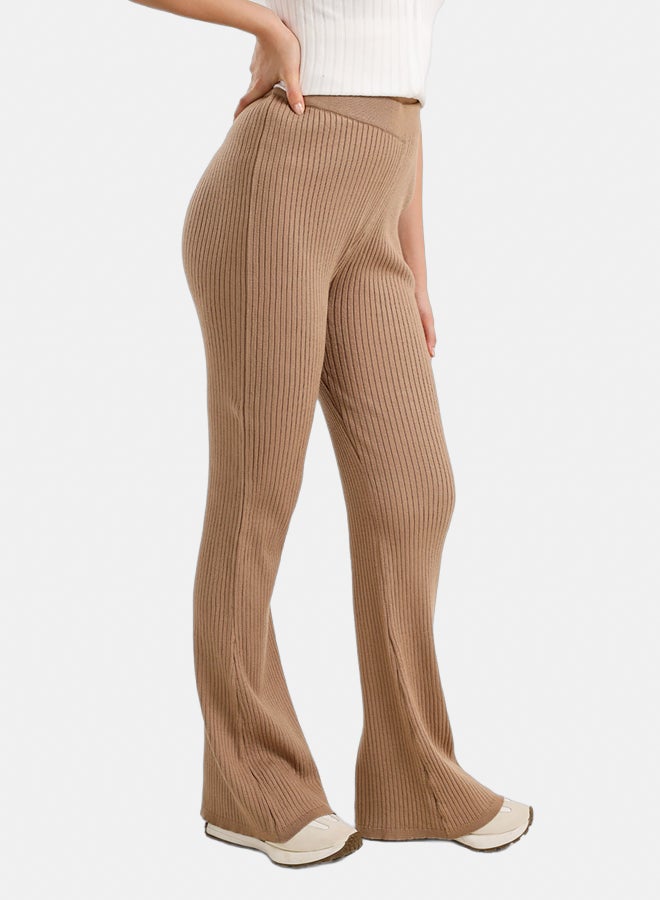 Carina Ribbed Flared Pants - Image 2