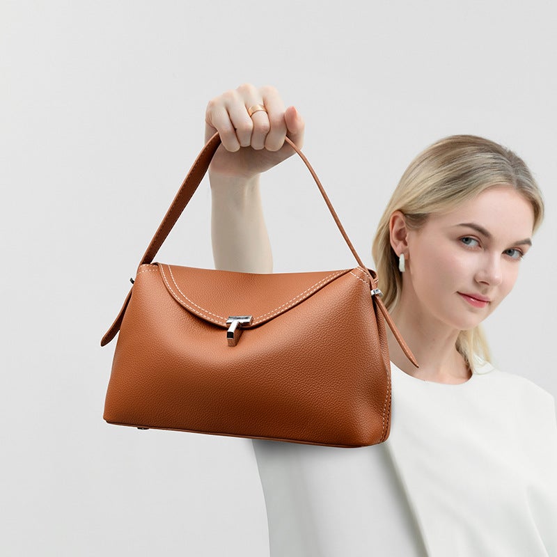 LEMON KOKO Vintage PU Crossbody Bag - Image 1