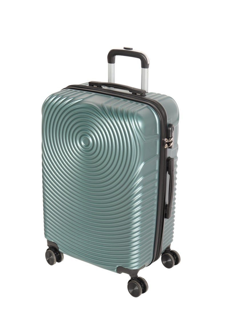 HOMEVEO - Viper Suitcase in Stylish Olive Green with 360° Spinner Wheels - Stylish and practical design, strong and lightweight material, built-in digital security lock and perfect storage capacity, large size. - Image 1