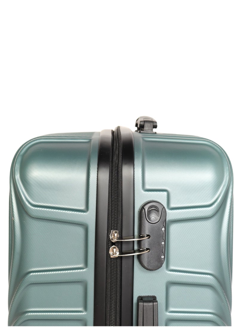 HOMEVEO - Viper Suitcase in Stylish Olive Green with 360° Spinner Wheels - Stylish and practical design, strong and lightweight material, built-in digital security lock and perfect storage capacity, large size. - Image 1
