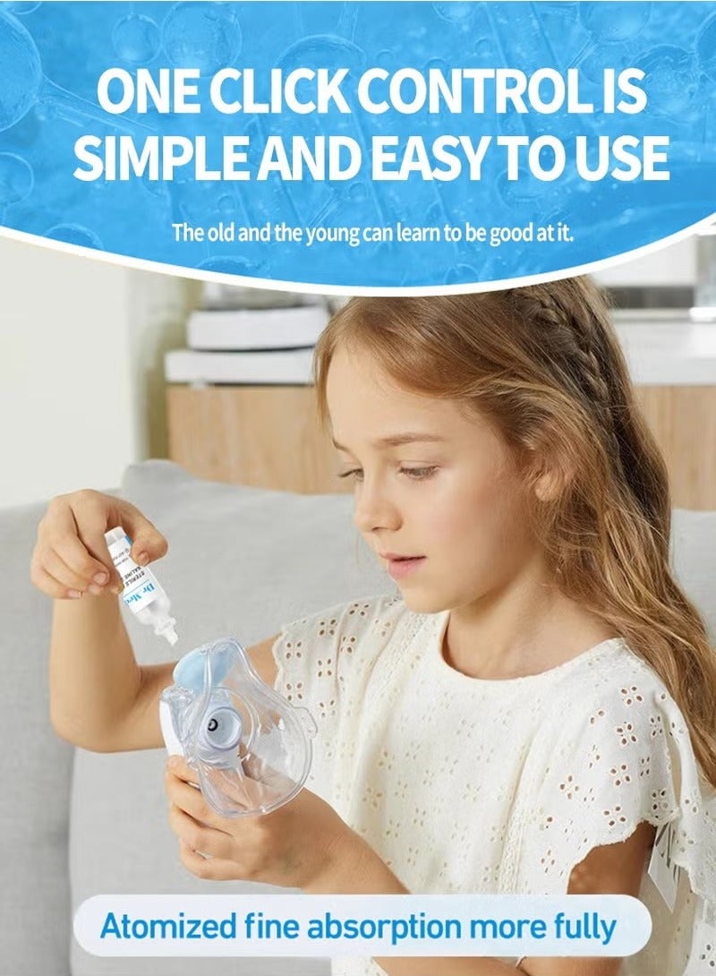 Generic Ultrasonic Mesh Nebulizer for Children Men Women Mini Handheld Portable Steam Humidifier for Home and Travel  - Image 5