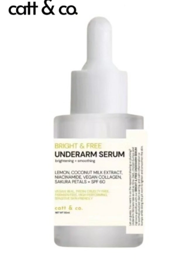 CATT & CO Bright & Free Underarm Serum Brightening +Smoothing