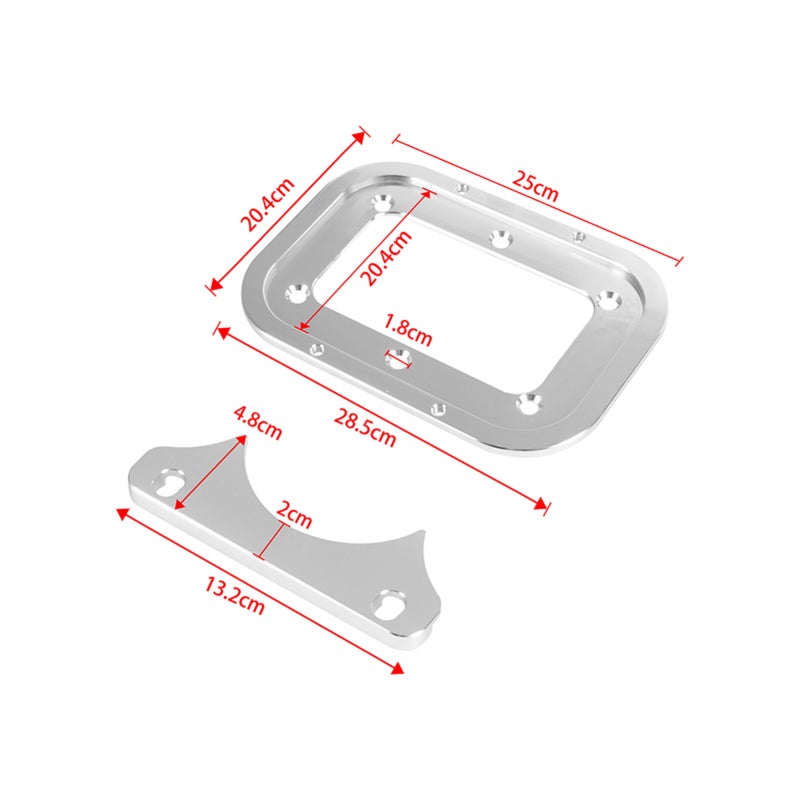 Aluminum Battery Tray Hold Down Replacement for Optima Batteries Red Yellow Blue Top 34 34/78 D34 D34/78 34M D34M - Image 4