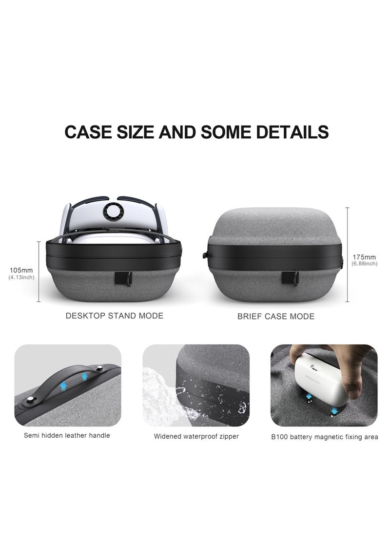 بوبوفر حقيبة حمل BOBOVR C3 مصممة لـ Meta Quest 3/3s وBOBOVR S3PRO حافظة حزام الرأس لملحقات الواقع الافتراضي للسفر الممتدة - Image 3