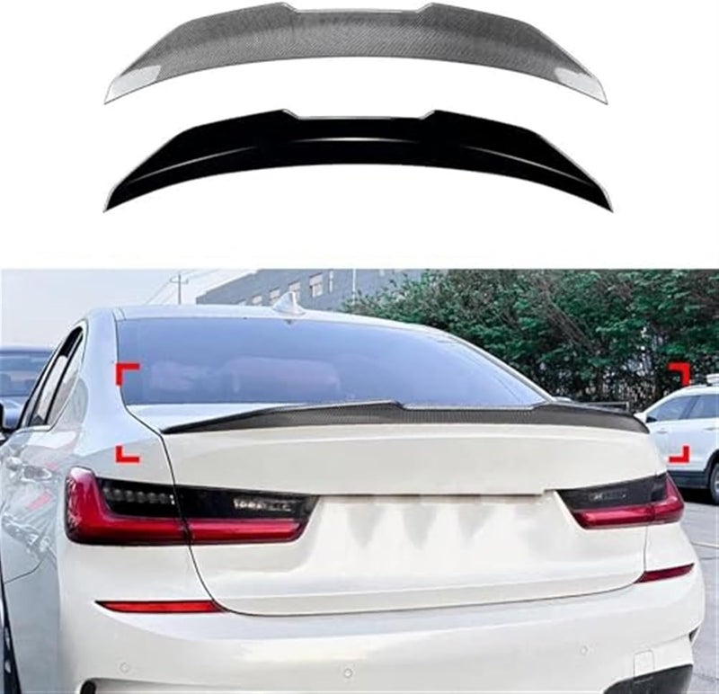 Vuzmode Carbon Look Rear Spoiler for BMW 3 Series G20 - Image 2