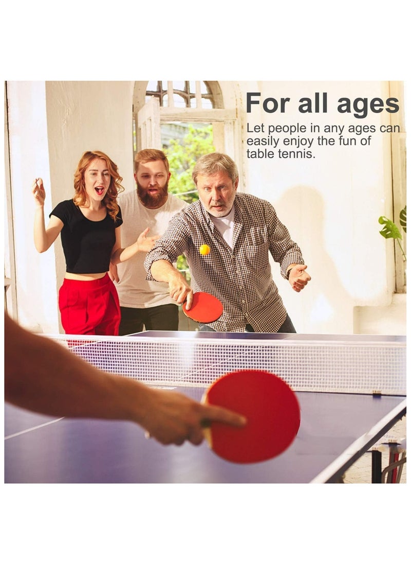 Arabest - Ping Pong Paddles Set, Professional Table Tennis Paddles Kit with 2 Table Tennis Rackets, 3 Ping Pong Balls and Portable Case, Ping Pong Rackets for Indoor & Outdoor Games - Image 1