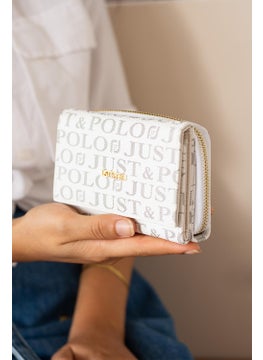 Just Polo Women's White Wallet & Card Holder JP0002  - Image 4