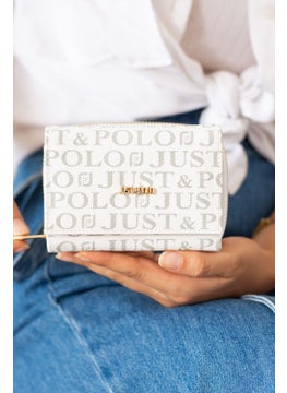 Just Polo Women's White Wallet & Card Holder JP0002  - Image 2