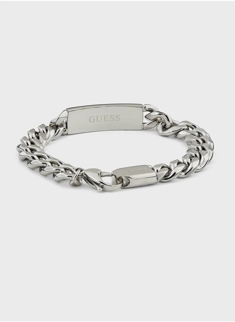 GUESS Casual 19Mm Coin Pattern Bracelet