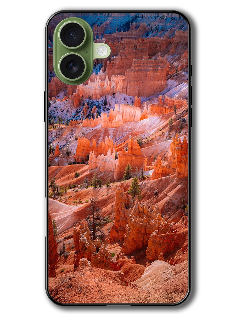 Theodor Case Compatible with Apple iPhone 17 6.3 Inch Protection Shockproof Bumper Cover rocks_mountains_landscape - Image 1