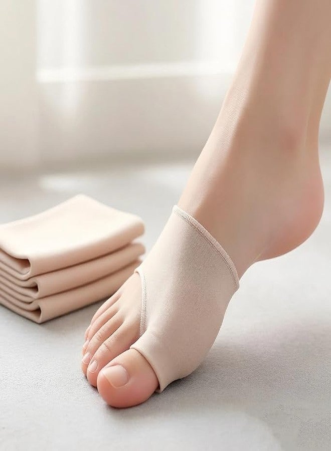 PTAHAN Bunion Corrector Socks, 2 Pairs with Gel Pads-Orthopedic Splints for Toe Alignment & Pain Relief, Flexible Bunion Pads Sleeves for Daily Comfort & Support - Image 5