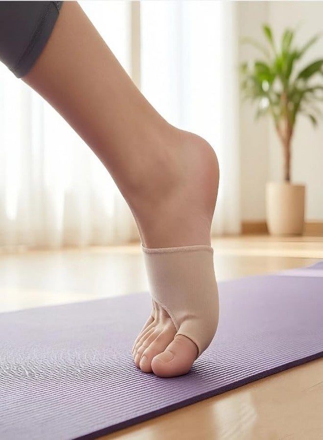 PTAHAN Bunion Corrector Socks, 2 Pairs with Gel Pads-Orthopedic Splints for Toe Alignment & Pain Relief, Flexible Bunion Pads Sleeves for Daily Comfort & Support - Image 4