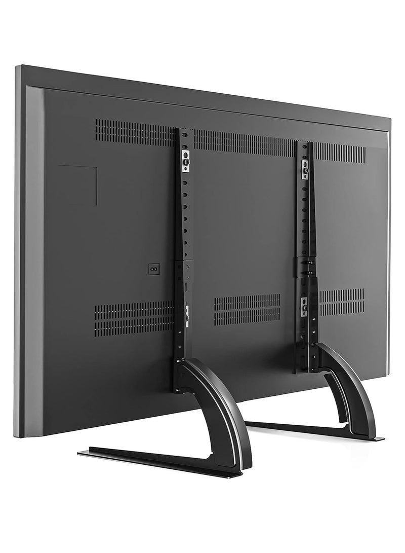 "Universal TV Stand Mount by 5Rcom: Versatile Tabletop Stand for 22-65 inch Flat Screen TVs - Adjustable Height, Holds up to 88lbs - Compatible with Plasma, LCD, LED TVs - Max VESA 800 x 500mm - Stabl - Image 1