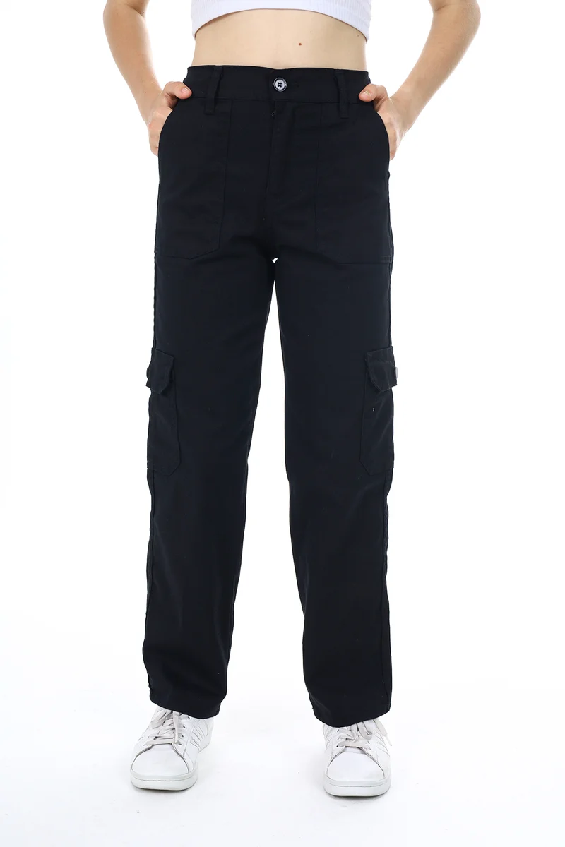 Angelos Girls Girl's Cargo Pocket Gabardine Suit Lx256-57