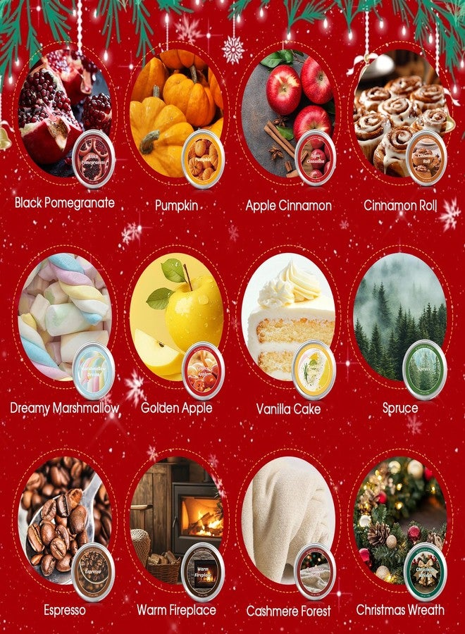 SCENTORINI Scented Candle, 40g * 12 Scents with Surprise Holiday Scented Candles, Gift Box Set for Outdoor Home Garden, Party Decoration - Image 2