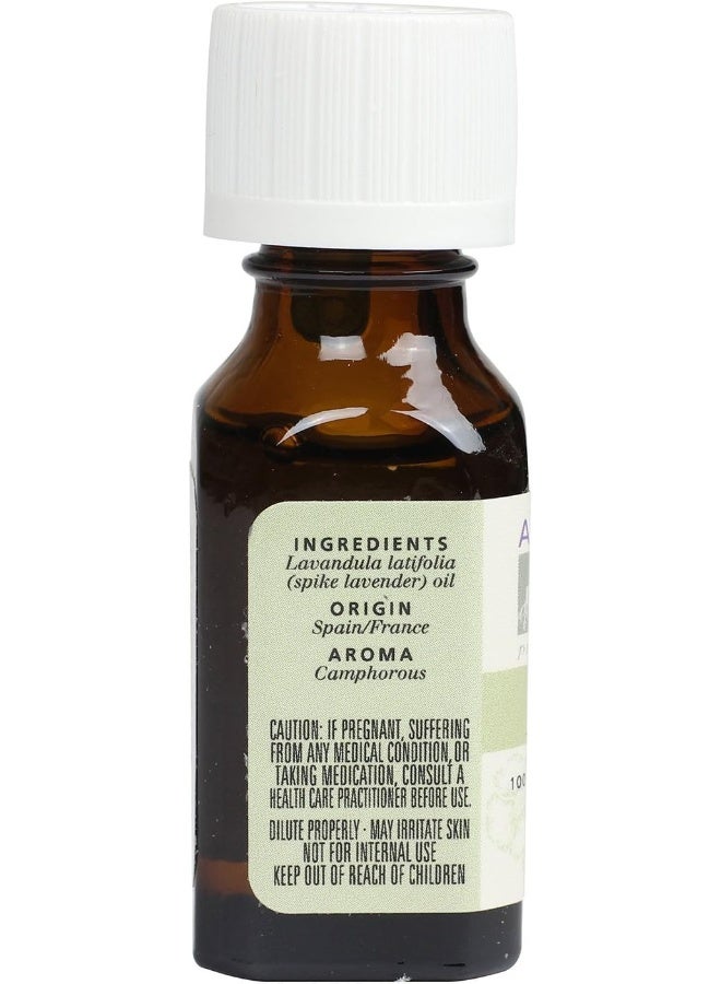 Aura Cacia Lavender (Spike), Essential Oil, 0.5-Ounce Bottle - Image 4
