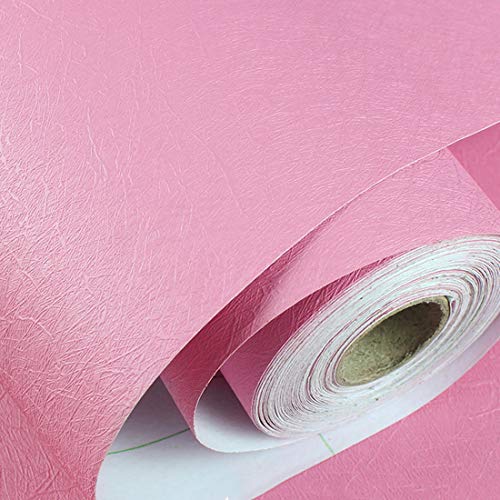 wolpin Wall Stickers Wallpaper Kids (45 x 300 cm), Girls Bedroom Furniture, Cabinet Decorative Gift Decal DIY Self Adhesive, Pink - Image 1