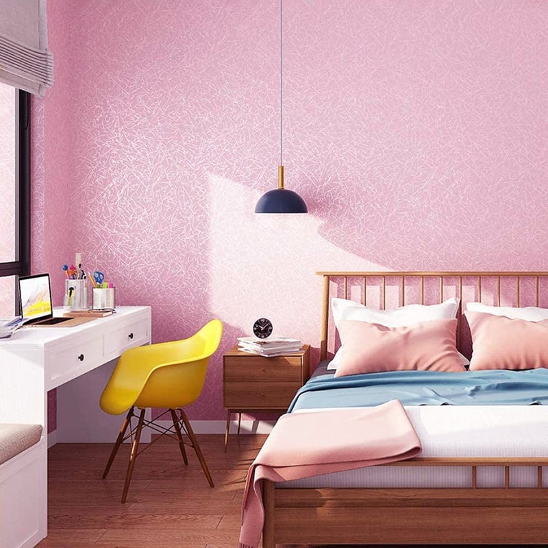 wolpin Wall Stickers Wallpaper Kids (45 x 300 cm), Girls Bedroom Furniture, Cabinet Decorative Gift Decal DIY Self Adhesive, Pink - Image 2