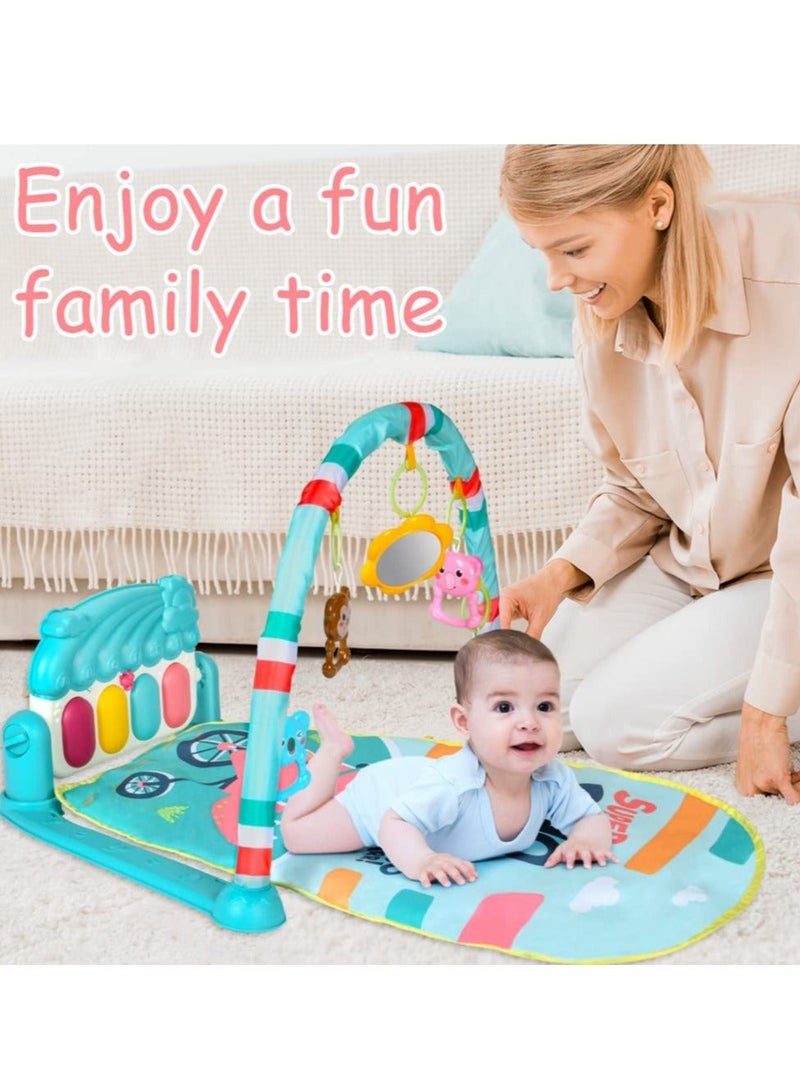 Y&D Baby Play Mat, Large & Learn Infant Gym Toys Piano Activity, Early Development Activity Mat Toy Gift for 0-36 Months Girl Boy - Easy to Disassemble and Washable  - Image 3