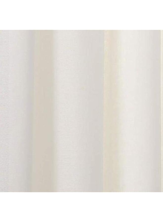 erorex Chelsea Uv Light Filtering Window Sheer Curtain Panel White 52X84 84 Inches  - Image 4