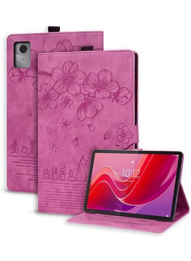 general Case Compatible with Lenovo Tab M11 11 inch 2024, Ultra Slim PU Protective Tablet Cover Lenovo Tab M11 2024 Case with Stand Function  - Image 1