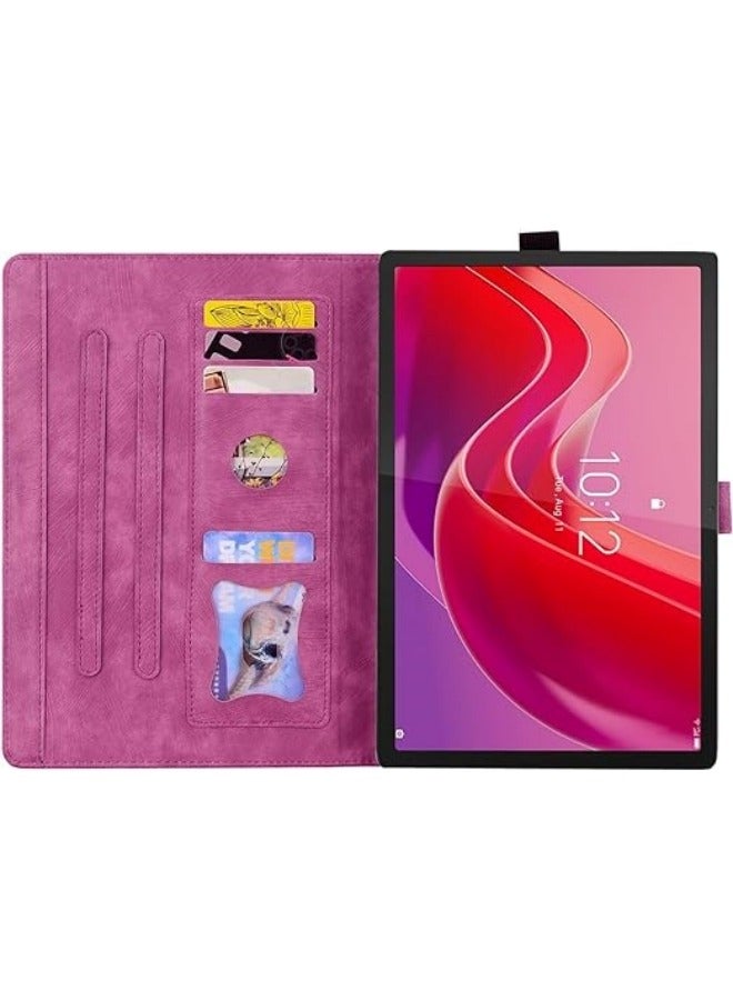 general Case Compatible with Lenovo Tab M11 11 inch 2024, Ultra Slim PU Protective Tablet Cover Lenovo Tab M11 2024 Case with Stand Function  - Image 2