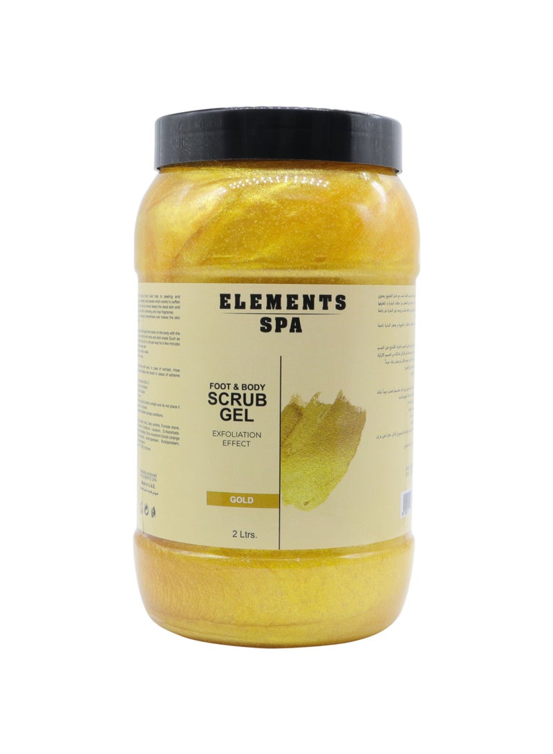 ELEMENTS BODY SCRUB ARGAN & GOLD 2KG