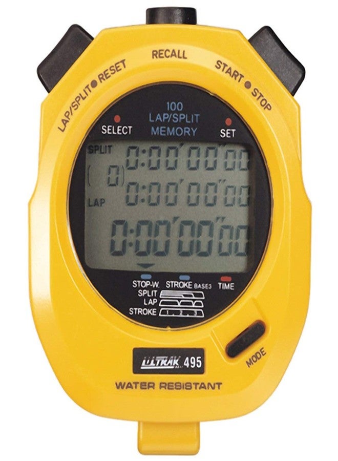 ألتراك ساعة توقيت Ultrak 495Y - أصفر - Image 1