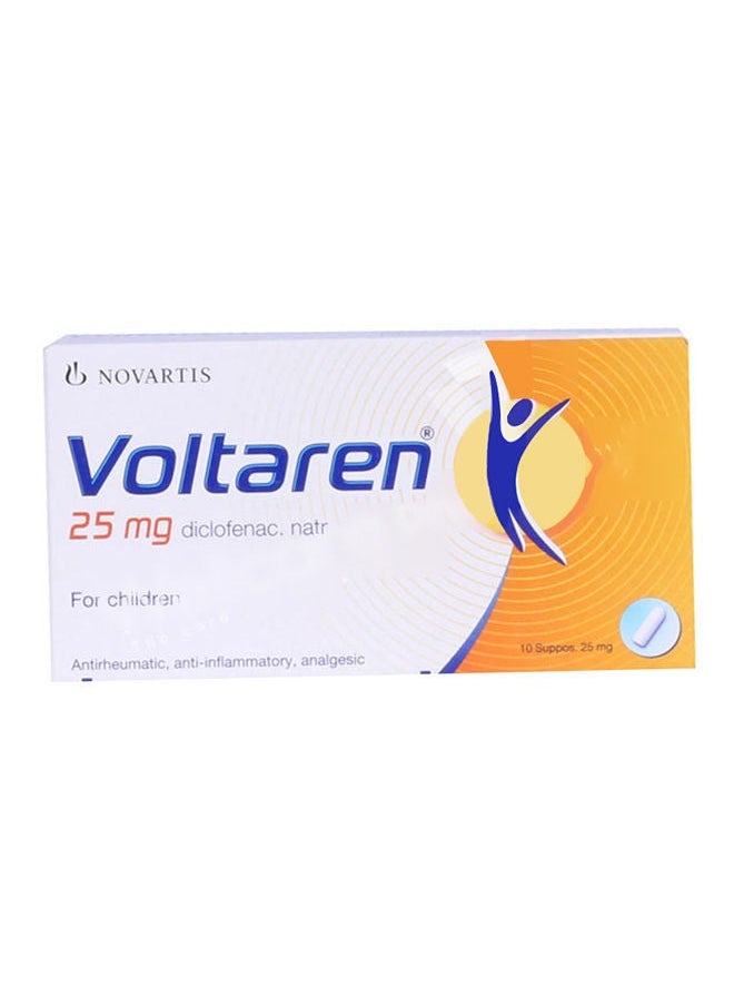 NOVARTIS Voltaren 25Mg 10S Supp 