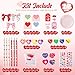 Deerher Valentines Day Gifts for Kids 28 Pack Giant Colorful Stationery Set with Valentines Cards for School Classroom Class Party Favor Valentine Gift Exchange for Boys Girls Toddler - Image 4
