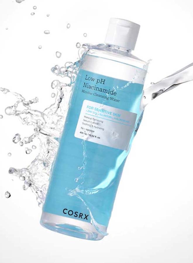 COSRX Low pH Niacinamide Micellar Cleansing Water 400ml Clear - Image 2