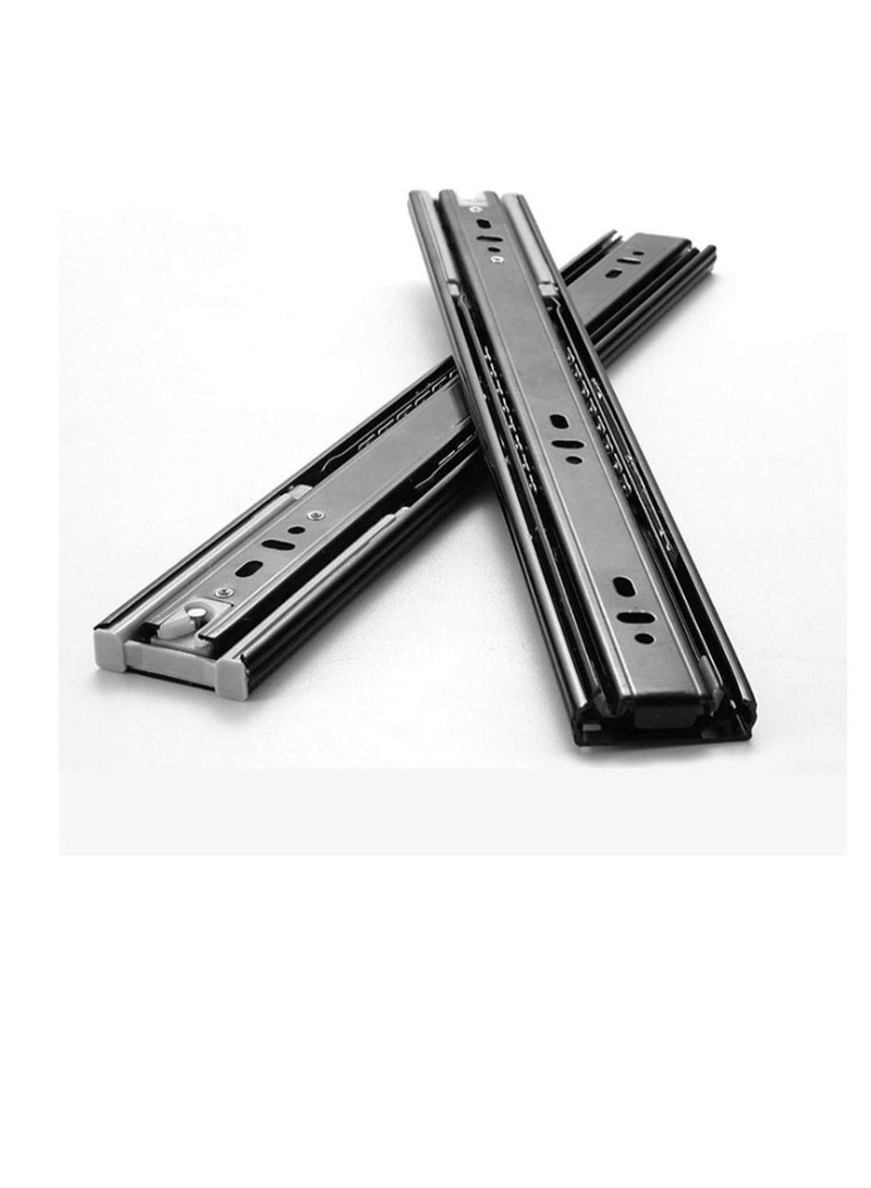 Soft Closing Steel Ball Bearing Drawer Slide Rail Runner 20 inch 50cm  - Image 1
