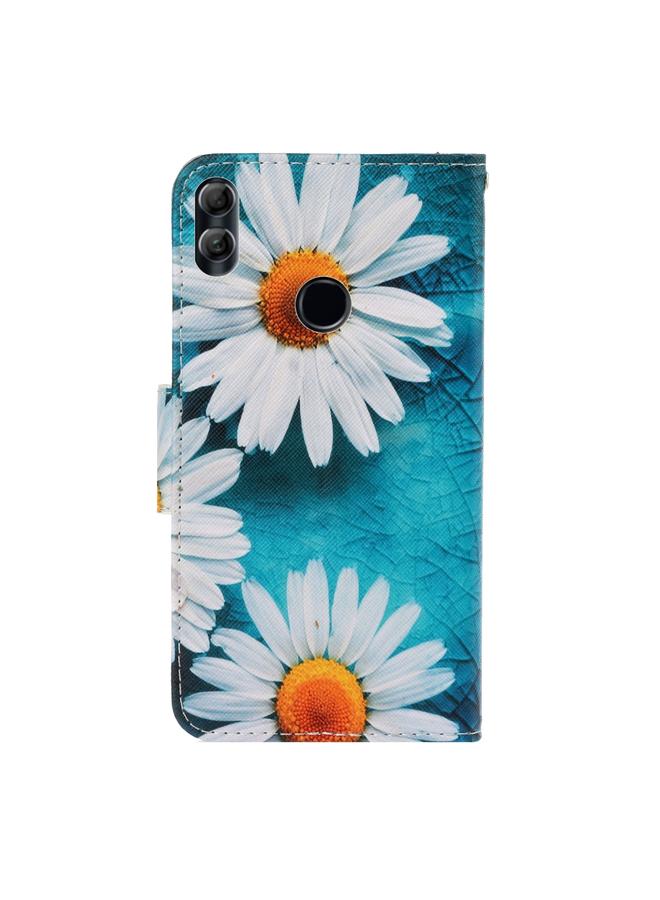 اس-توب جراب لهاتف Huawei Honor 10 Lite، جراب جلدي PU قابل للطي أفقيًا برسومات ملونة ثلاثية الأبعاد مع حامل وفتحات للبطاقات ومحفظة - Image 3