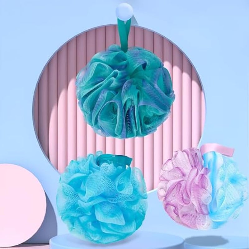 Gentle Exfoliator - Premium Bath Sponges for a Spa-Like Experience at Home, Ideal for All Skin Types, Available in Various Colors - Image 3